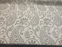  Paisley Patina Noble Linen Cotton Drapery Upholstery Fabric by the yard