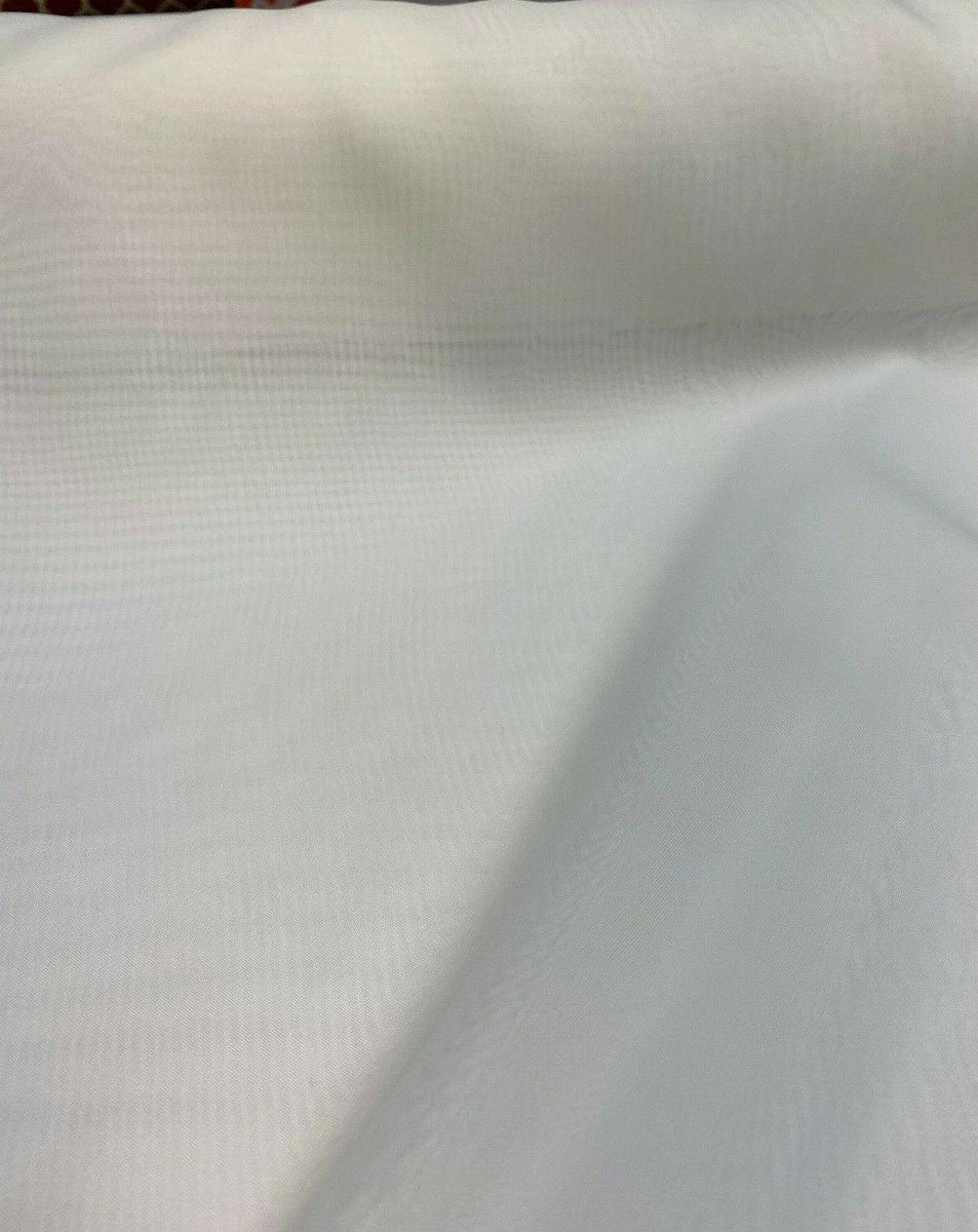 White Polypropylene Non-Woven Mesh Interfacing Fabric - 58" Wide, Sold By The Yard