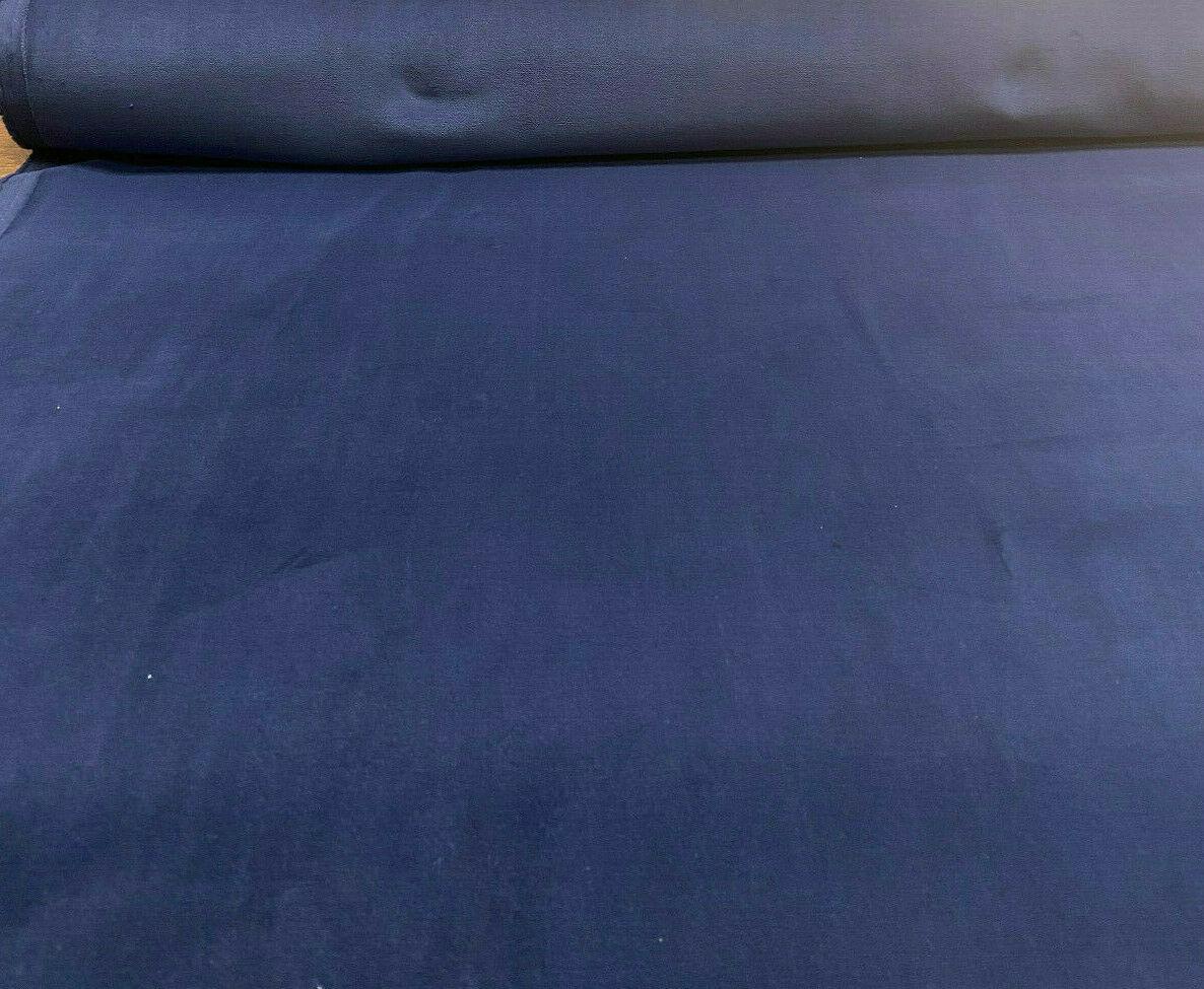 Princess Cotton Velour Navy Blue Velvet FR Fabric by the yard – Affordable  Home Fabrics