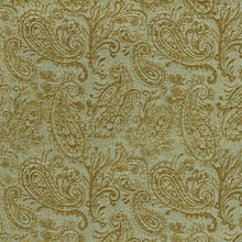  Upholstery Chenille Covington Kelso Brass Paisley Fabric By The Yard