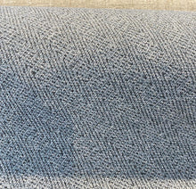  Rain Blue Chenille Backed Barrow M10787 Upholstery Fabric