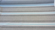  Sunbrella Azore Mist Stripe Outdoor Fabric
