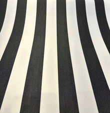  Sunbrella Townsend Tuxedo Black White Stripe Outdoor Fabric