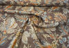 Waverly Brompton Amber Brown Linen Upholstery Drapery Fabric By the Yard