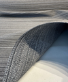 Sunbrella Achiever Stripes Quarry Gray Upholstery Outdoor Fabric
