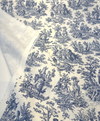 Waverly Toile Indigo Blue Charmed Life Fabric by the yard