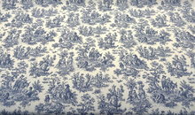  Waverly Toile Indigo Blue Charmed Life Fabric by the yard