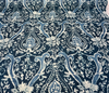 PK Lifestyle Sarasa Baltic Blue Linen Drapery Upholstery Fabric 