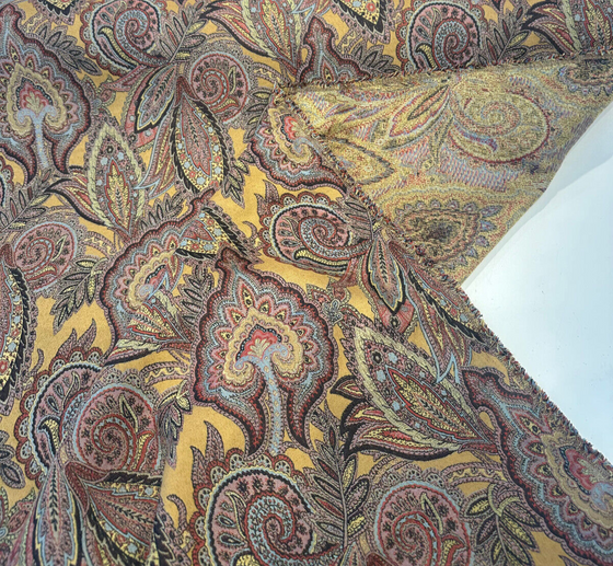 Paisley Nash Autumn Harvest 47J5951 Jacquard Upholstery Fabric