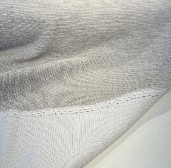 Sunbrella Boucle Twirl Pebble Gray Indoor/Outdoor Upholstery Fabric