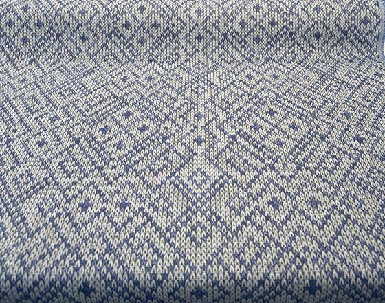 Sunbrella Sweater Weather Blue Willow Upholstery Outdoor Fabric By the yard