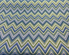 Fischer Chevron Sunbrella Blue Green Outdoor Upholstery Fabric By the yard