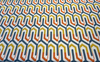 Sunbrella Retro Chevron Tropic Outdoor Upholstery Fabric By the yard