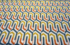 Sunbrella Retro Chevron Tropic Outdoor Upholstery Fabric By the yard