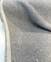 Libeco Belgian Linen Melange Nimbus Gray Drapery Upholstery Fabric