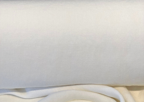 P Kaufmann Linen Don Giovanni White Snow Upholstery Drapery Fabric