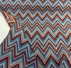 Fischer Sunbrella Jewel Chevron Outdoor Indoor Upholstery Fabric