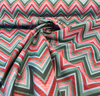 Fischer Sunbrella Emerald Chevron Outdoor Indoor Upholstery Fabric