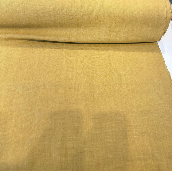 P Kaufmann Linen Don Giovanni Linen Sunshine Gold Italian Fabric By The Yard