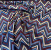 Fischer Sunbrella Redwood Chevron Outdoor Indoor Upholstery Fabric By the yard