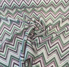 Fischer Sunbrella Amethyst Chevron Outdoor Indoor Upholstery Fabric By the yard