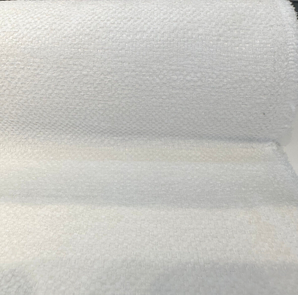 Sunbelievable Chenille Pearl Beige Surf Performance Upholstery Fabric 