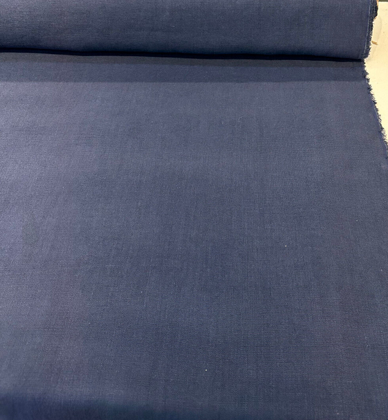 P Kaufmann Linen Don Giovanni Midnight Blue Upholstery Drapery Fabric By The Yard