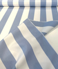 Sunbrella Stripe Townsend Blue Cornflower Outdoor Fabric By the yard