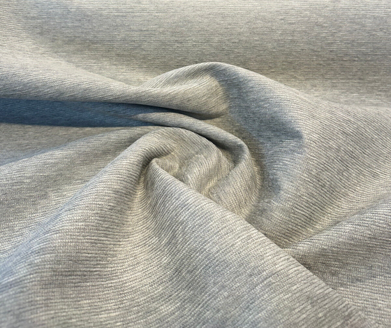 Sunbelievable Upholstery Coastal Shield Gray Oyster Chenille Performance Fabric By The Yard