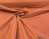 Posh Velvet Picante Fiery Orange Backed Soft Upholstery Fabric