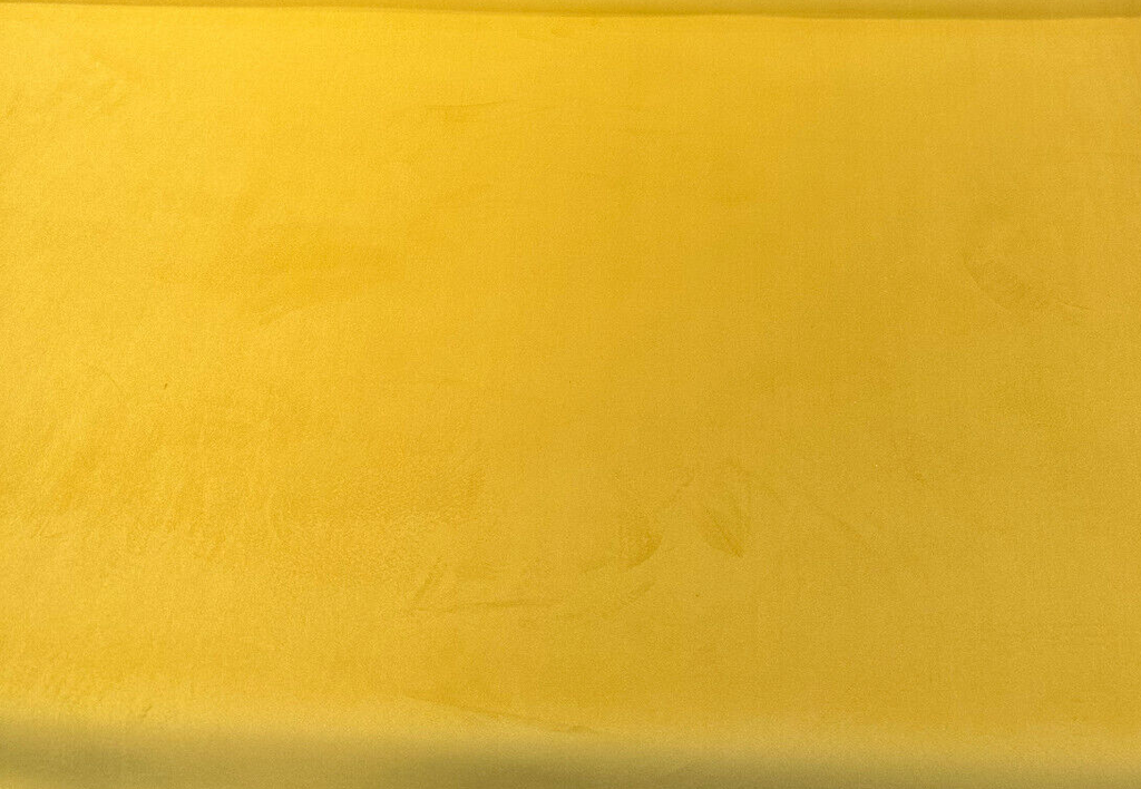 Posh Velvet Yellow Dijon Backed Soft Upholstery Fabric by the yard