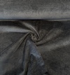 Caviar Black Chenille Ronen Soft Upholstery Fabric