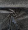 Caviar Black Chenille Ronen Soft Upholstery Fabric