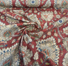 Waverly Damask Castleford Garnet Drapery Upholstery Fabric