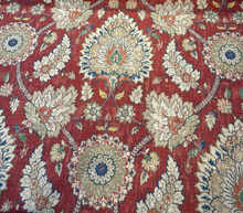  Waverly Damask Castleford Garnet Drapery Upholstery Fabric