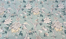  Waverly Mudan Jelep Green Floral Birds Drapery Upholstery Fabric By the Yard