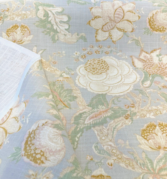 Waverly Hazel Endive Floral Upholstery Drapery Fabric