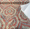 Waverly French Quarters Rouge Red Damask Drapery Upholstery Fabric By the yard