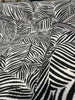 Sunbrella Adventure Tropical Black White Reversible Outdoor Fabric By the yard