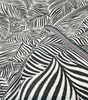 Sunbrella Adventure Tropical Black White Reversible Outdoor Fabric By the yard