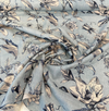 Waverly Sweet Bay Ink Blue Floral Upholstery Drapery Fabric By the Yard