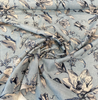 Waverly Sweet Bay Ink Blue Floral Upholstery Drapery Fabric By the Yard