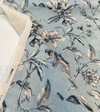 Waverly Sweet Bay Ink Blue Floral Upholstery Drapery Fabric By the Yard