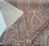 Waverly Set The Mood Damask Twilight Red Upholstery Drapery Fabric By the Yard