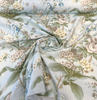 Waverly Lucinda Blue Sky Floral Drapery Upholstery Fabric By the Yard