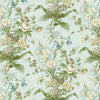 Waverly Lucinda Blue Sky Floral Drapery Upholstery Fabric By the Yard