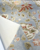 Waverly Adalet Chambray Gray Jacobean Drapery Upholstery Fabric By the Yard