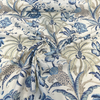 Waverly Exotic Curiosity Porcelain Linen Drapery Upholstery Fabric By the Yard