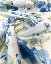 Waverly Midsummer Day Sky Blue Drapery Upholstery Fabric By the Yard