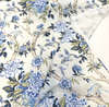 Waverly Mudan Porcelain Blue Floral Birds Drapery Upholstery Fabric By the Yard